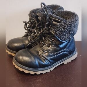 Boys Winter Boots With Faux Fur Cuff 26 (9)